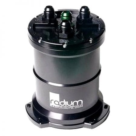 Radium High Volume Fuel Surge Tank w/ Single 10AN Center Pickup -For External Pump