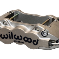 Wilwood W4A Radial Mount Caliper – Quick-Silver/ST Series – 4 Piston – Nickel Finish