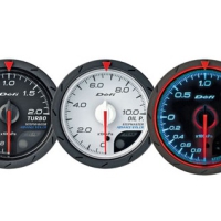 Defi Advance CR Series 60mm turbo 200kpa gauge – black