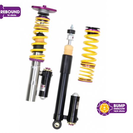 KW Clubsport 3 Way Coilovers – Dodge Viper (ZB) SRT-10 w/ rear fork mounts