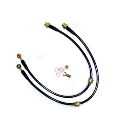 Agency Power Front Steel Braided Brake Lines Audi A3 06-08