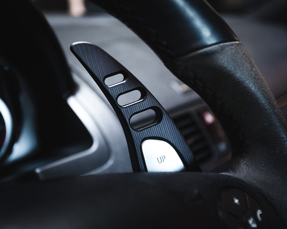 Agency Power BIG Billet Paddle Shifter Add-ons Black Mercedes Benz AMG