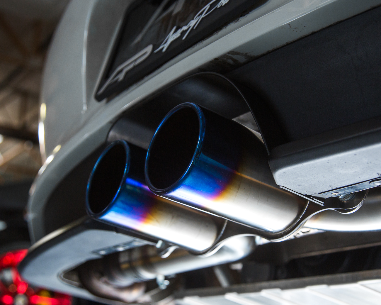 Agency Power Titanium Exhaust Burnt Tips Porsche 991 GT3 GT3RS 14-16.