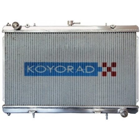 Koyo Aluminum Radiator: 83-85 Mazda RX7