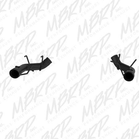 MBRP 3″ Dual Axle Back w/ Muffler Delete, Black Coated – 2011-2014 Ford Mustang GT 5.0L