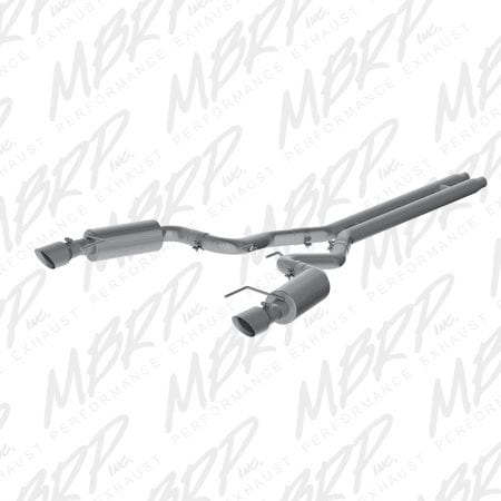 MBRP 3″ Cat Back w/ Dual Split Rear – 2015-2016 Ford Mustang GT 5.0 – Convertible