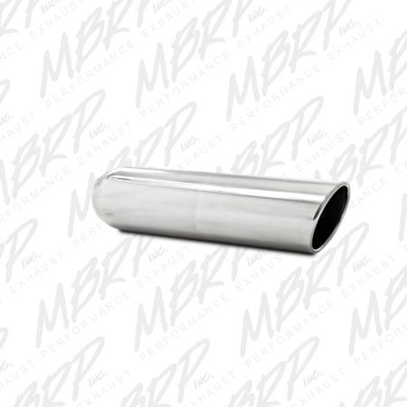 MBRP 16″ Tip – 4″ OD, 2.5″ inlet, Angled Cut Rolled End, Weld on