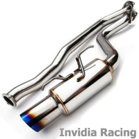 Invidia N1 Race Ti Tip Cat Back Exhaust – 08-14 Subaru WRX / STI Hatchback