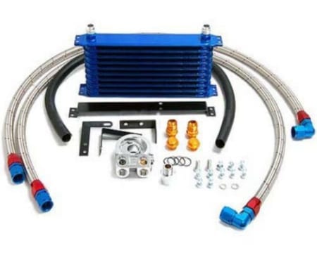 GReddy Oil Cooler Kit w/ Relocation, 3/4-16Unf,70,Ns1010G