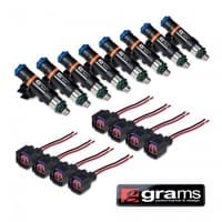 Grams Performance Fuel Injector Kits – 550cc Mustang GT500 injector kit