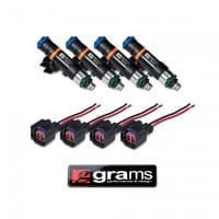Grams Performance Fuel Injector Kits – 550cc K Series (Civic, RSX, TSX), D17, 06+ S2000 injector kit
