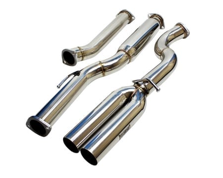 ISR Performance EP (Straight Pipes) Dual Tip Exhaust – Hyundai Genesis Coupe 2.0T 09+