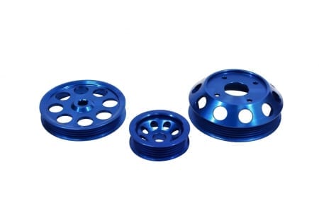 ISR Performance Light Weight Pulley Kit – Blue – SR20DET S13