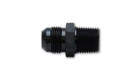 Vibrant Straight Adapter Fitting; Size: -6AN x 1/4″ NPT