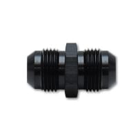 Vibrant Union Adapter Fitting; Size: -16 AN x -16 AN – Anodized Black Only