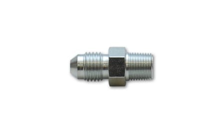 Vibrant Straight Adapter Fitting; Size: -4AN x 1/8″ NPT