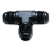 Vibrant Flare Tee Adapter Fitting; Size: -3 AN
