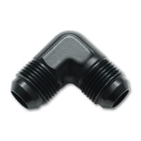 Vibrant 821 series Flare Union 90 Degree Adapter Fittings; Size: -3 AN