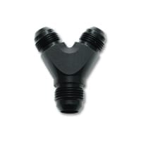 Vibrant Y Adapter Fitting; Size: -4AN In x -4AN x -4AN Out