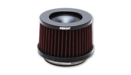 Vibrant THE CLASSIC Performance Air Filter (4″ inlet ID, 3-5/8″ Filter Height)