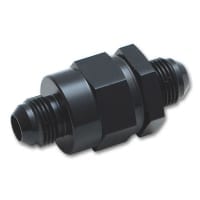Vibrant Check Valve with Integrated -6AN Male Flare Fittings
