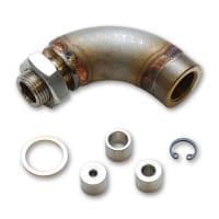Vibrant J-Style Oxygen Sensor Restrictor Fitting with Adjustable Gas Flow Inserts