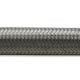 Vibrant 10ft Roll of Stainless Steel Braided Flex Hose; AN Size: -16; Hose ID 0.89″