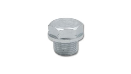 Vibrant Threaded Hex Bolt for Plugging O2 Sensor Bungs (Single Unit, Retail Pack)