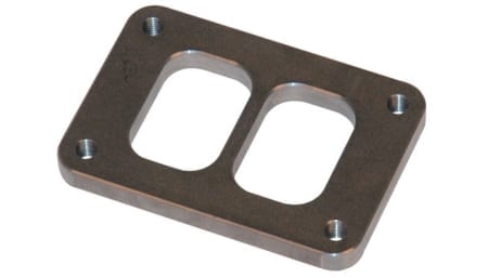 Vibrant T04 Turbo Inlet Flange (Divided Inlet) – 1/2″ thick