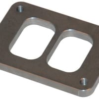 Vibrant T06 Turbo Inlet Flange (Divided Inlet) – 1/2″ thick