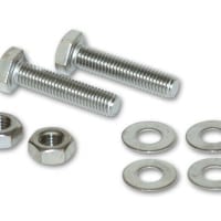 Vibrant M10 Fasteners, Retail Pack (includes 2 x 10mm nuts/bolts & 4 washers)