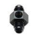 Vibrant -6AN Male to -6AN Female Union Adapter Fitting with 1/8″ NPT Port
