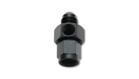 Vibrant -8AN Male to -8AN Female Union Adapter Fitting with 1/8″ NPT Port