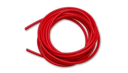 Vibrant 5/32″ (4mm) I.D. x 50ft Silicone Vacuum Hose Bulk Pack – Red