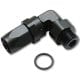 Vibrant Male -6AN Flare Straight Hose End Fitting; Hose Size: -6AN