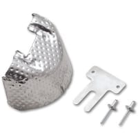 Vibrant Engine Mount Heat Shield Kit; includes heat shield, brackets, rivets and installation instructions