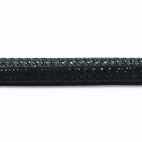 Vibrant Flexible Split Sleeving, Size: 1/4″ (10 foot length) – Black Only
