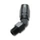 Vibrant Male NPT 90 Degree Hose End Fitting; Hose Size: -8AN; Pipe Thread: 1/4 NPT