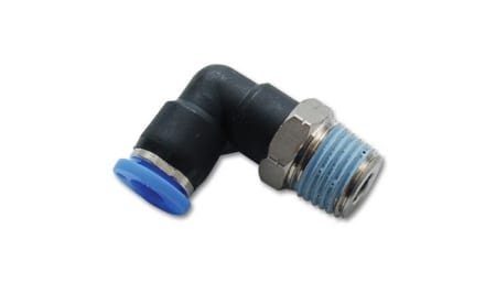 Vibrant 3/8″ Male Elbow One-Touch Fitting (1/8″ NPT Thread)