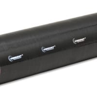 Vibrant 4 Ply Silicone Sleeve, 1″ I.D. x 12″ long – Black