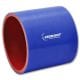 Vibrant 4 Ply Silicone Sleeve, 1.5″ I.D. x 3″ long – Red