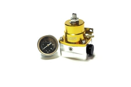 ISR Performance Fuel Pressure Regulator – Aeromotive Style – Gold