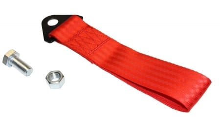 ISR Performance Universal Racing Tow Strap – Red