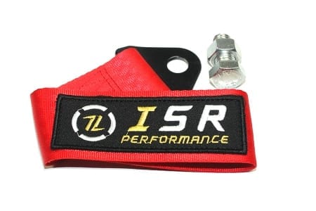 ISR Performance Universal Racing Tow Strap – Red