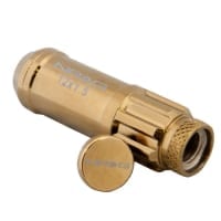 NRG M12 x 1.5 NEW Steel Lug Nut w/ dust cap cover Set 21 pc Chrome Gold w/ locks & lock socket