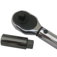 NRG Black Chrome 19mm Deep Socket (3/8″ Drive) for Series: 100, 400, 470, 700