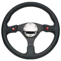 NRG Reinforced Steering Wheel- 320mm Sport Steering Wheel w/ Dual T
