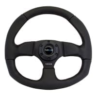 NRG RACE STYLE – Leather Steering Wheel w/ BLACK stitch