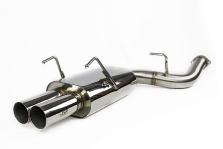 ISR Performance MB SE Type -E Dual Tip Exhaust Nissan 240sx 89-94 S13