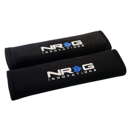NRG Seat Belt Pads 2.7″ (wide) x 11″ – Black (2pieces) Short